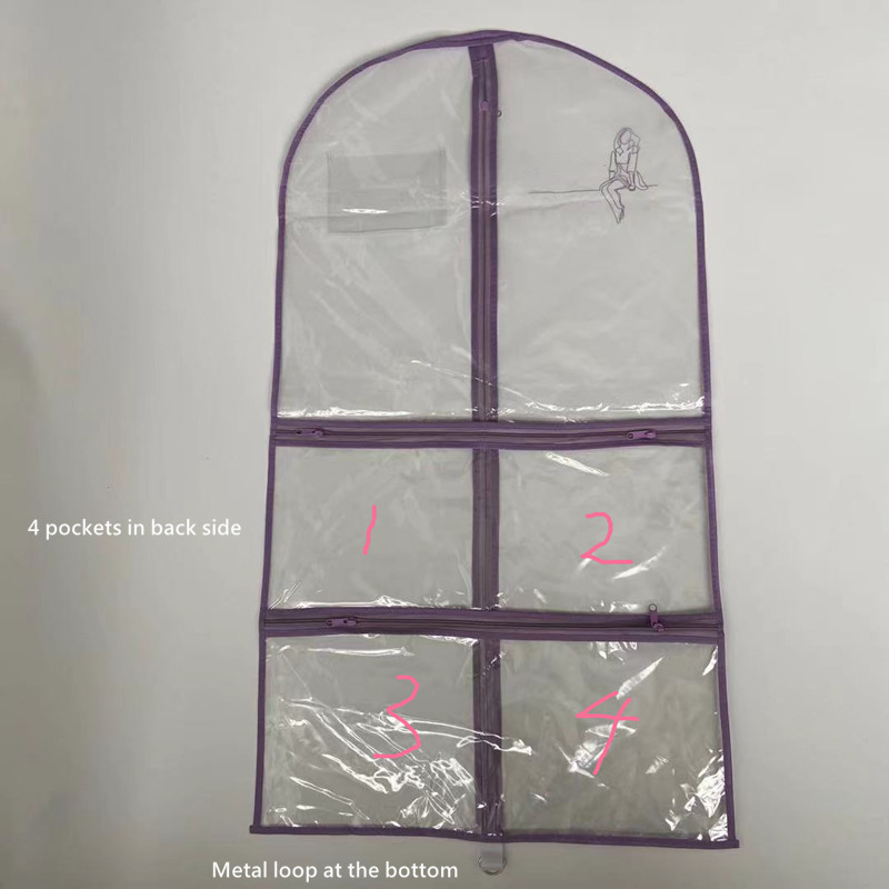 Clear Vinyl Kids Garment Bag