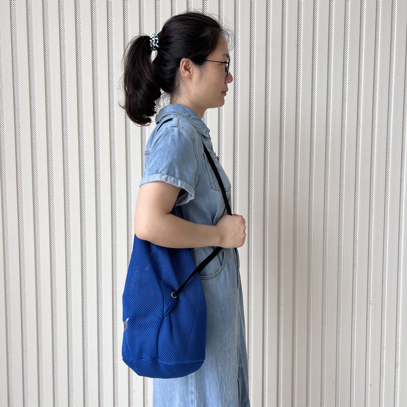 Blue Color Drawstring Backpack