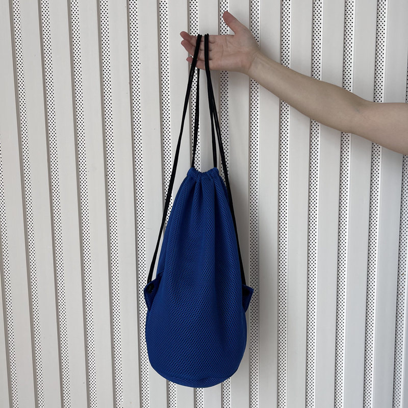 Blue Color Drawstring Backpack
