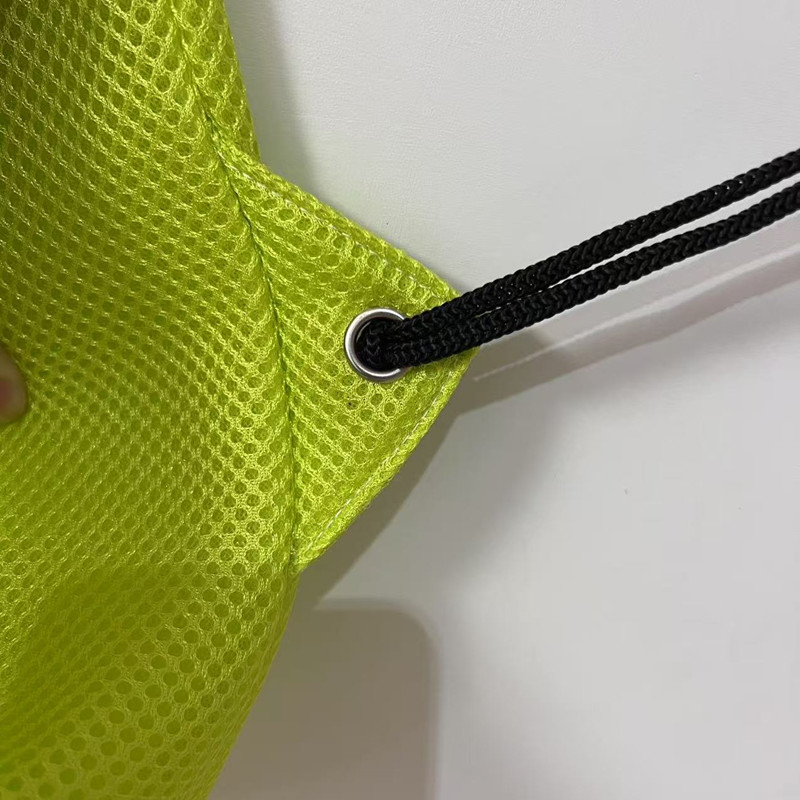 Yellow Drawstring Backpack