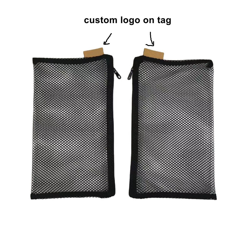 Coarse Mesh Laundry Washing Bag With Top Zipper
