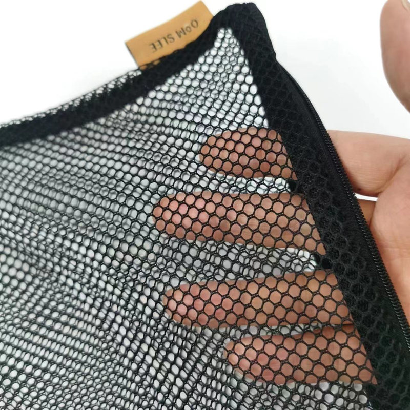 Mesh Laundry Washing Bag With Top Zipper
