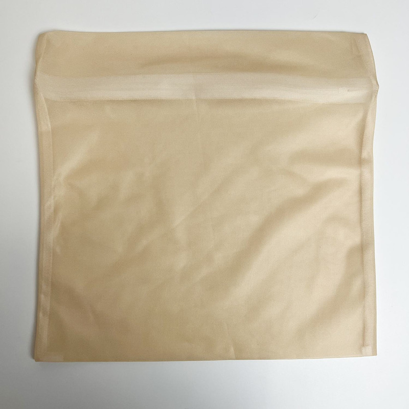 Beige Mesh Laundry Bag