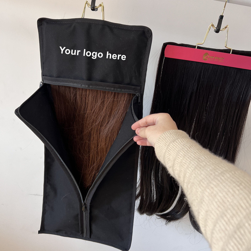 Black Hair Extension Bag