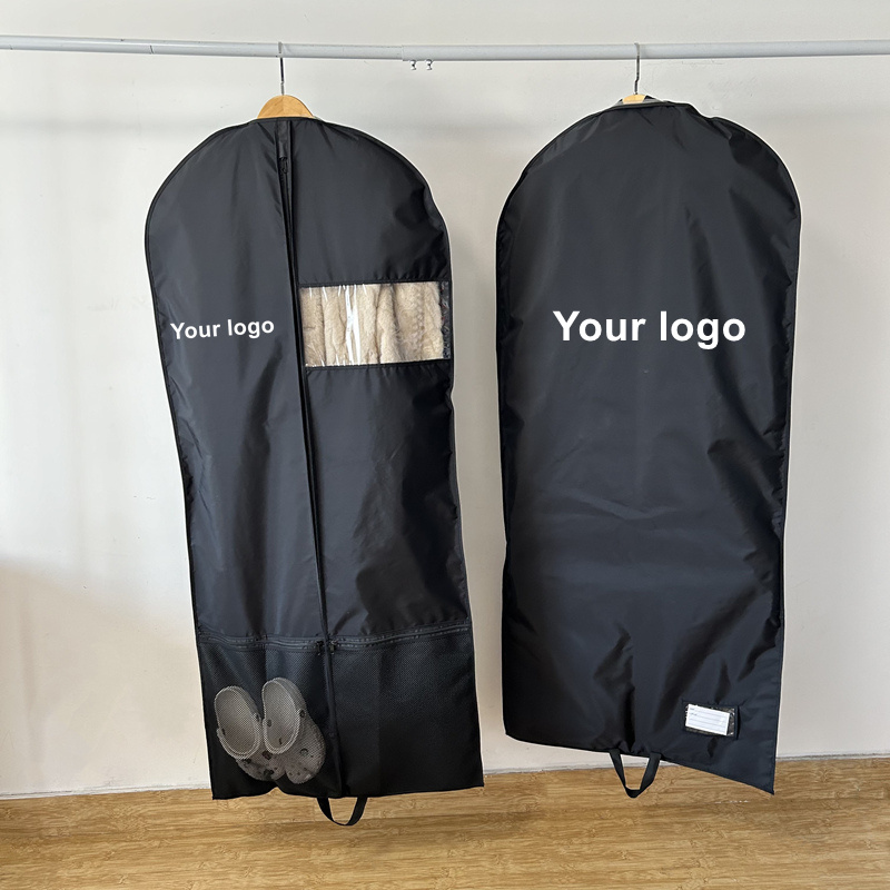 Black Nylon Garment Bag