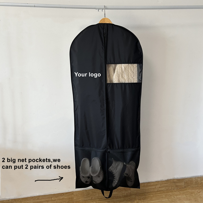 Black Nylon Garment Bag