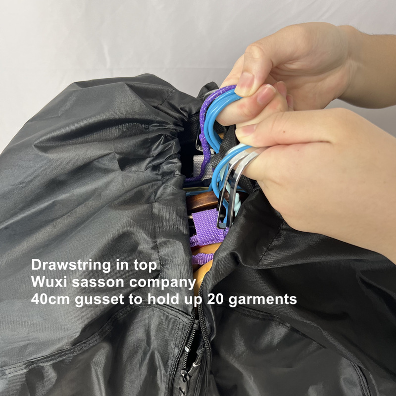 Black Oxford Garment Bag