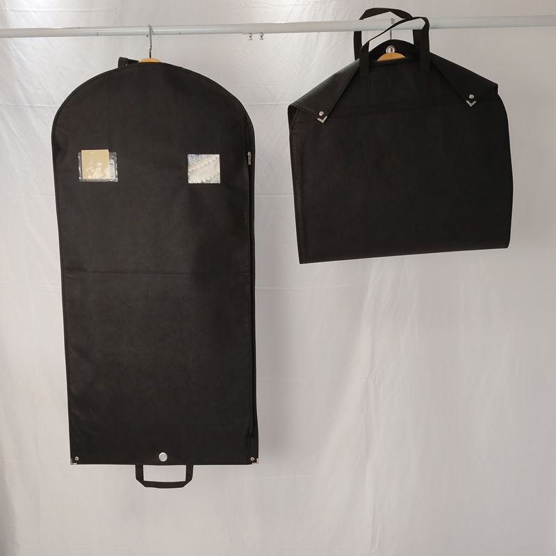 Foldable Suit Cover Zipper in Side