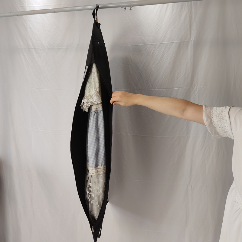 Foldable Suit Cover Zipper in Side
