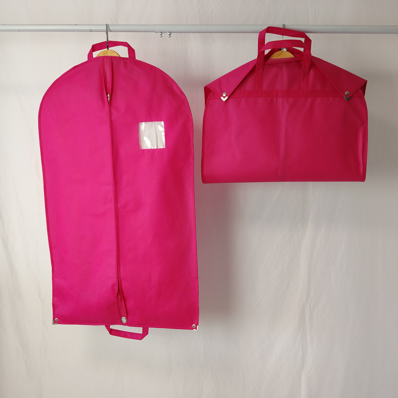 Fuchsia Suit Cover with Handles