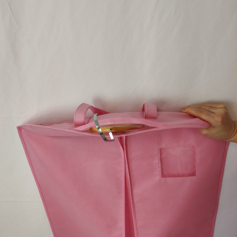 Pink Nonwoven Suit Cover
