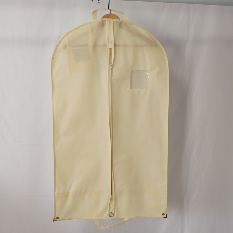 Cream Nonwoven Suit Cover