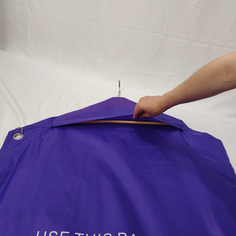 43'' Polyester Purple Garment Bag