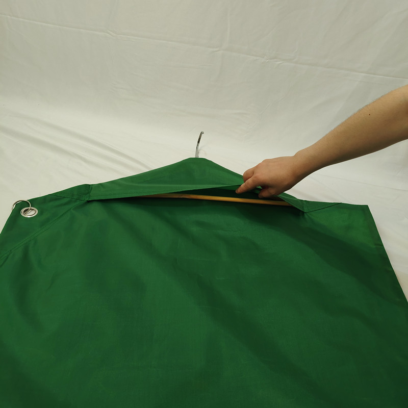 43'' Green Polyester Garment Bag
