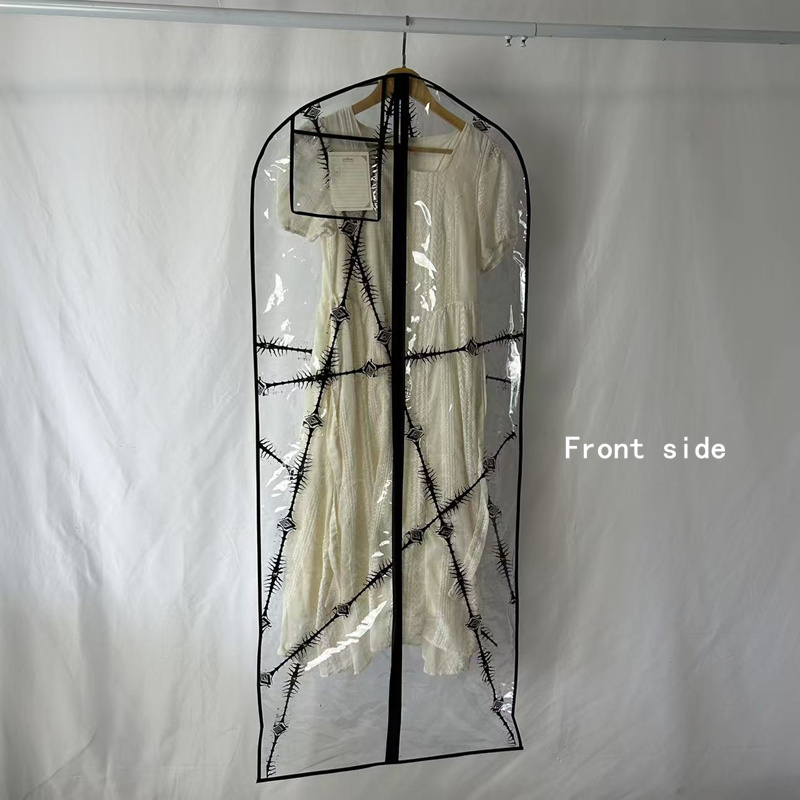 60'' Clear PVC Garment Bag