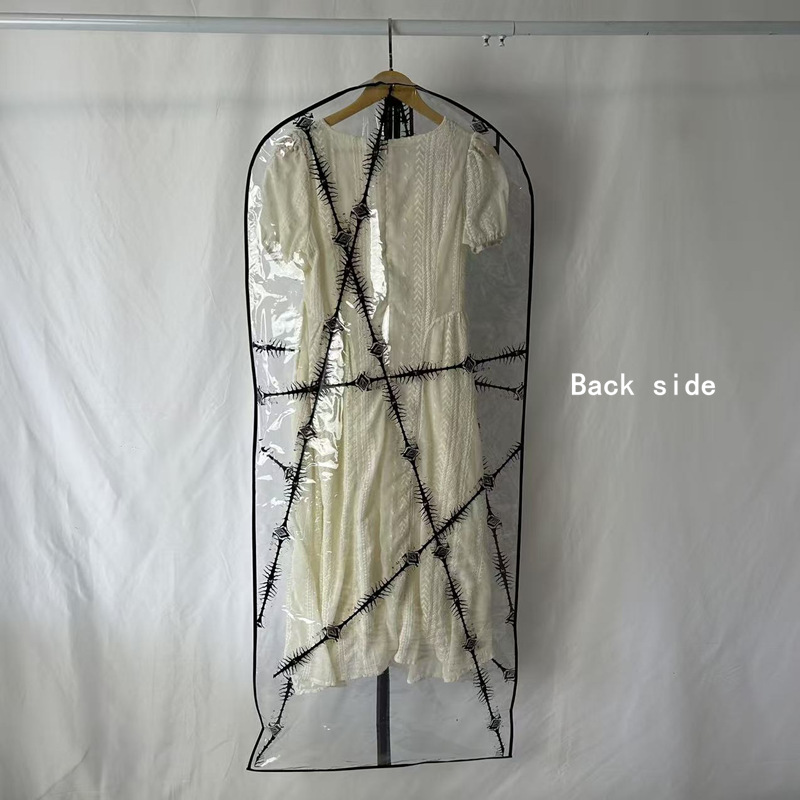60'' Clear PVC Garment Bag