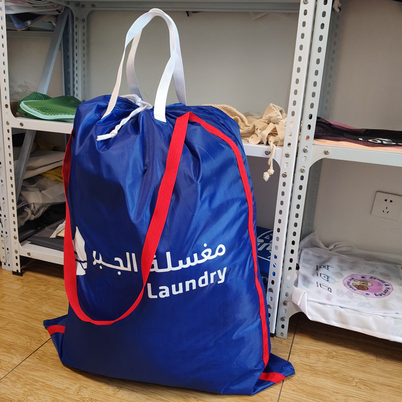 Custom Laundry Bag with Handles