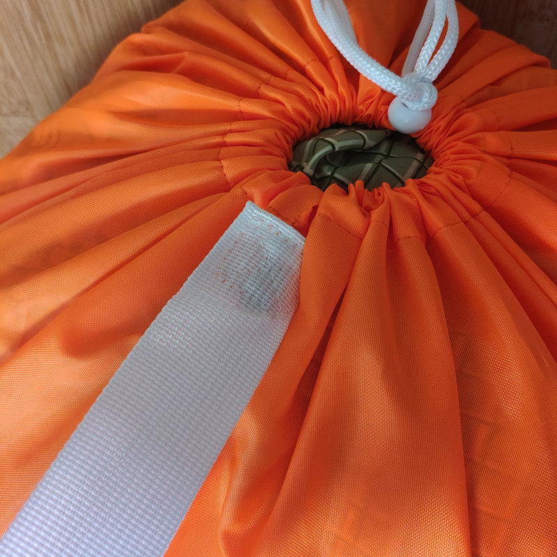 Orange Color Laundry Bag