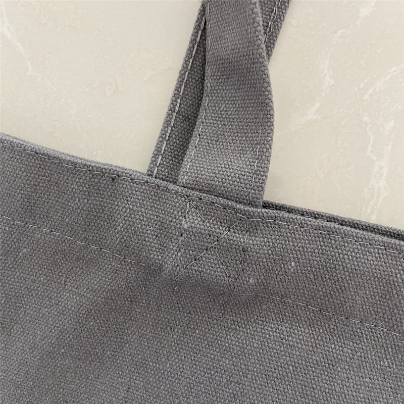 Grey Reusable Shopping Tote Bag
