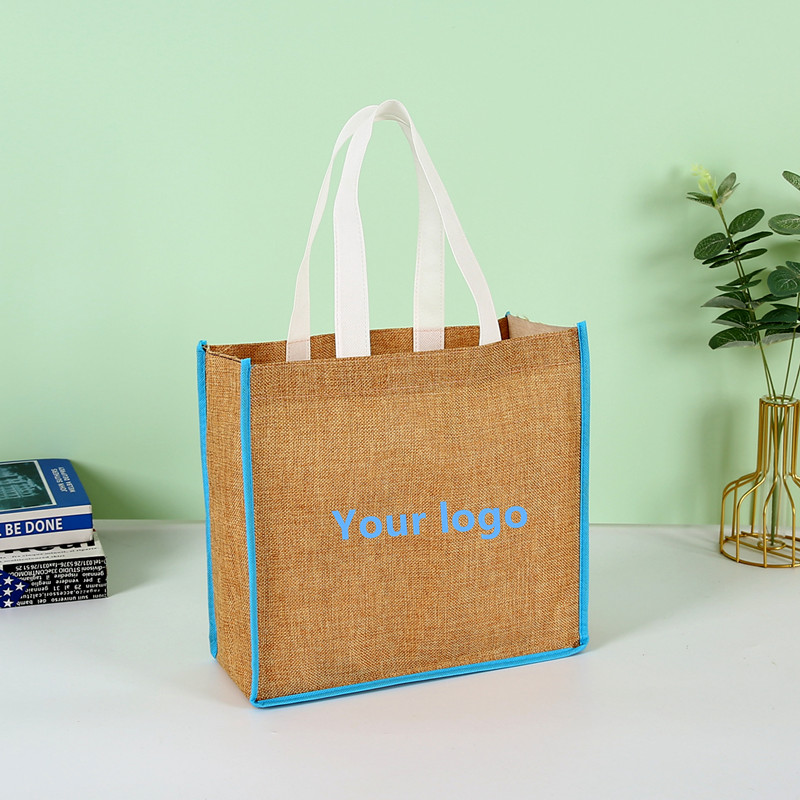 Custom Jute Tote Bag