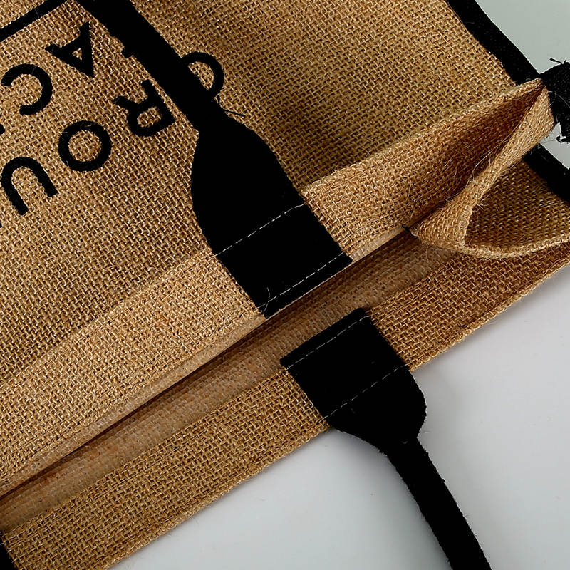 Popular Size Burlap Shopping Jute Tote Bag