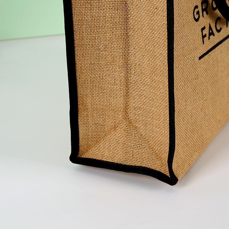Popular Size Burlap Shopping Jute Tote Bag