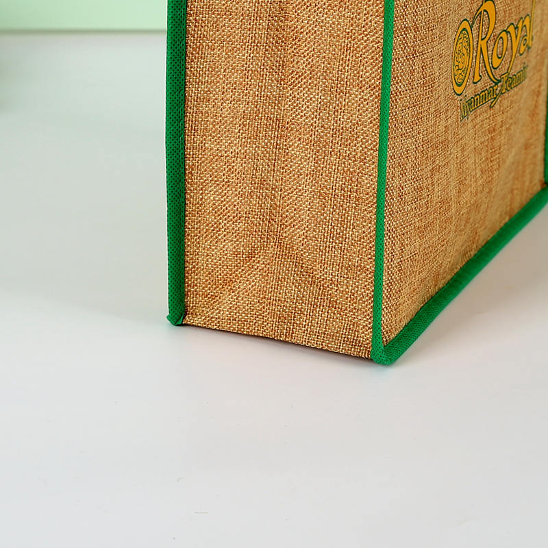 Jute Tote Bag Custom Logo