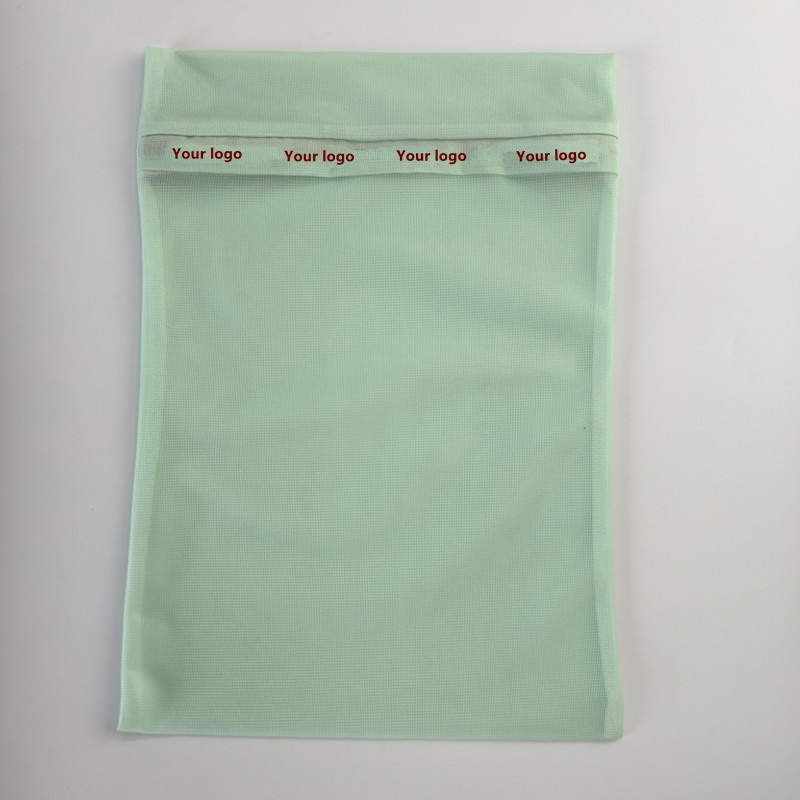 Mesh Laundry Bag with Zipper Cover