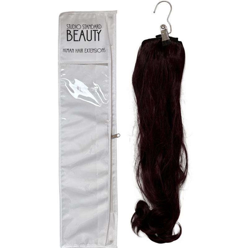 24'' White Ponytail Packing Bag