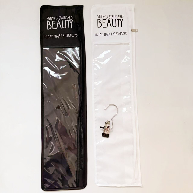 24'' White Ponytail Packing Bag