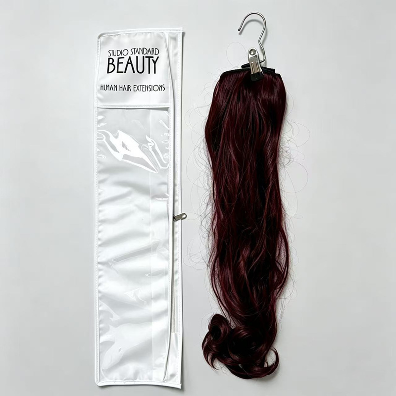 White Ponytail Packing Bag